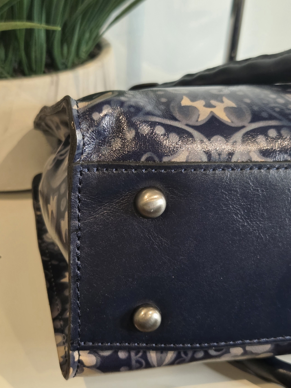 Patricia Nash Rienzo Satchel Italian Folklore Pattern - Picture 8 of 14